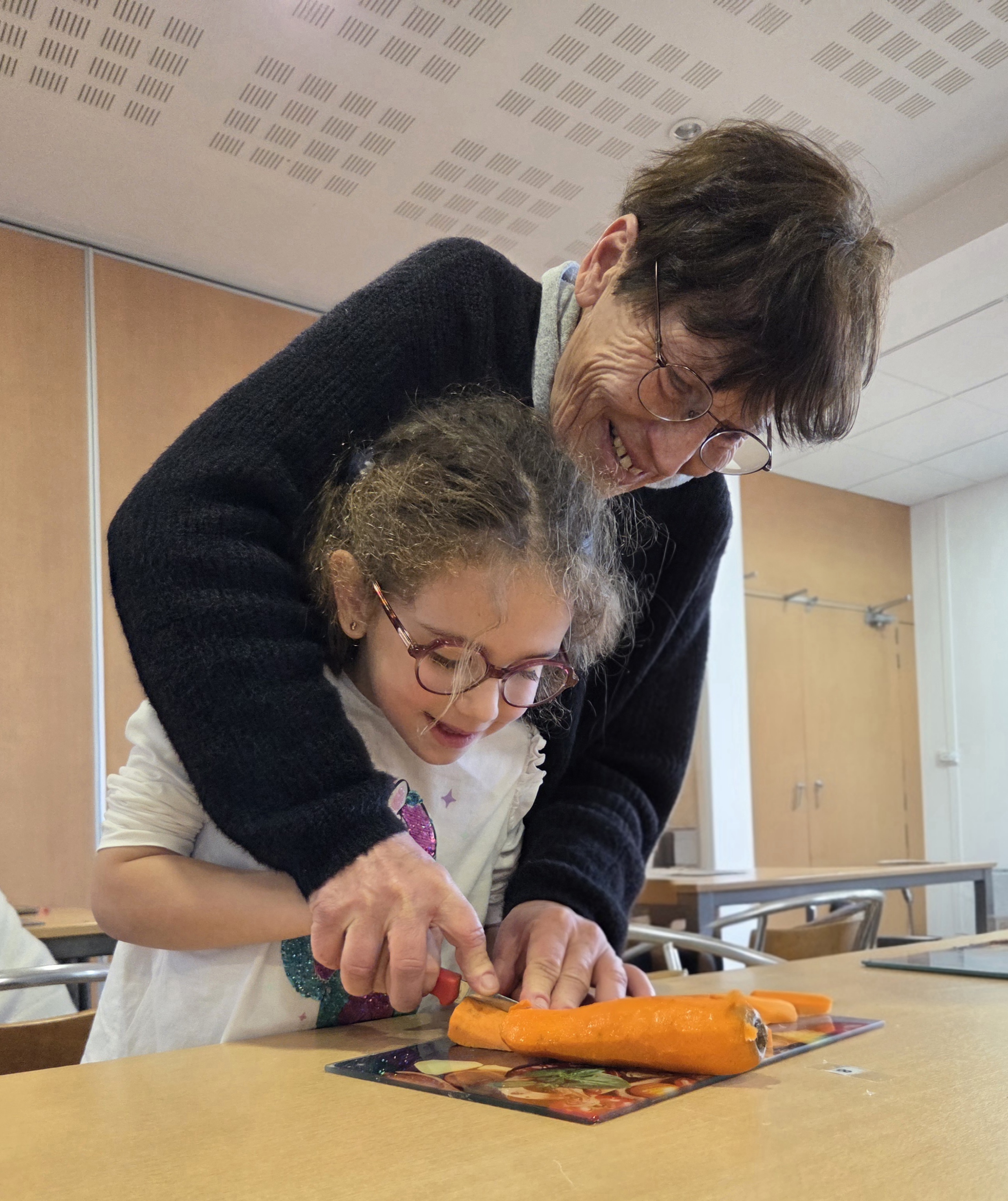 atelier cuisine hamburger enfant famille